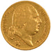 FRANCE, Louis XVIII, 20 Francs, 1824, Paris, KM #712.1, EF(40-45), Gold,...