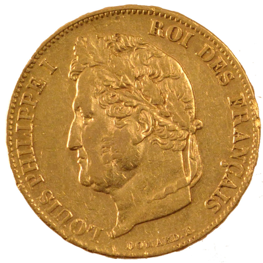 Louis Philippe I, 20 Francs or tête laurée