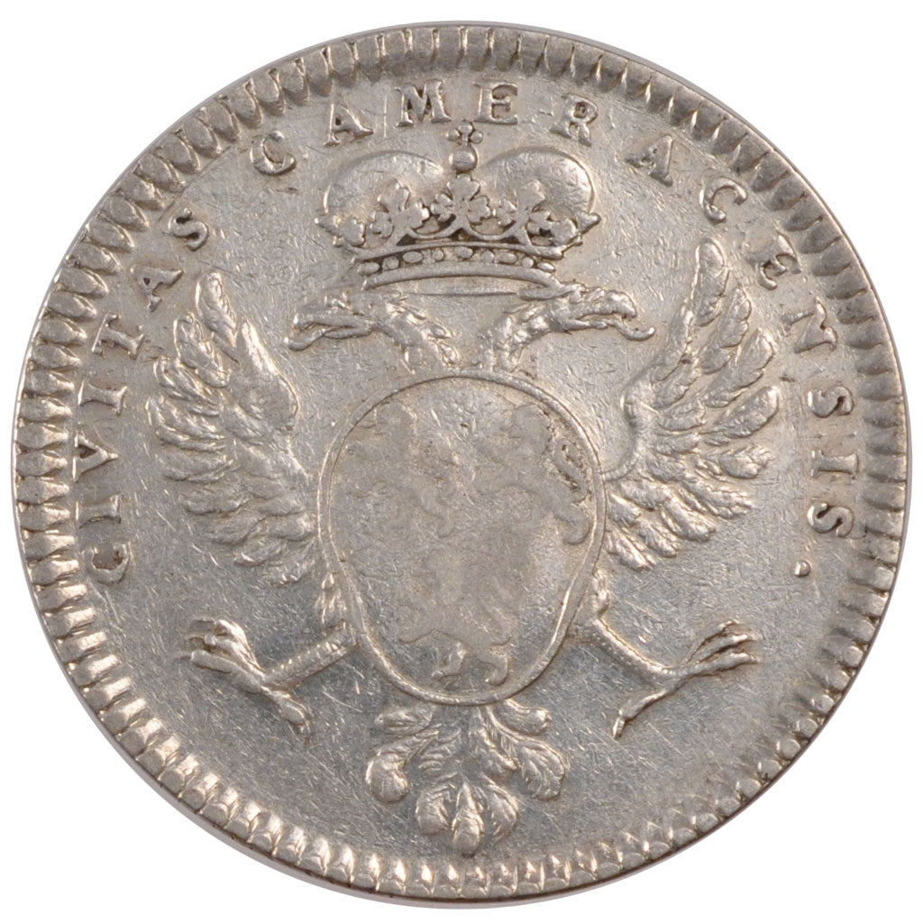 France, Royal, Token, VF(30-35), Silver, Feuardent #6738, 9.46