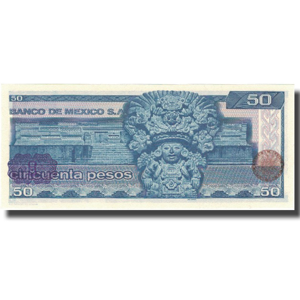 Billet, Mexique, 50 Pesos, 1981, 1981-01-27, KM:73, SPL+