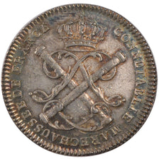 France, Royal, Token, AU(50-53), Silver, Feuardent #1659, 7.72