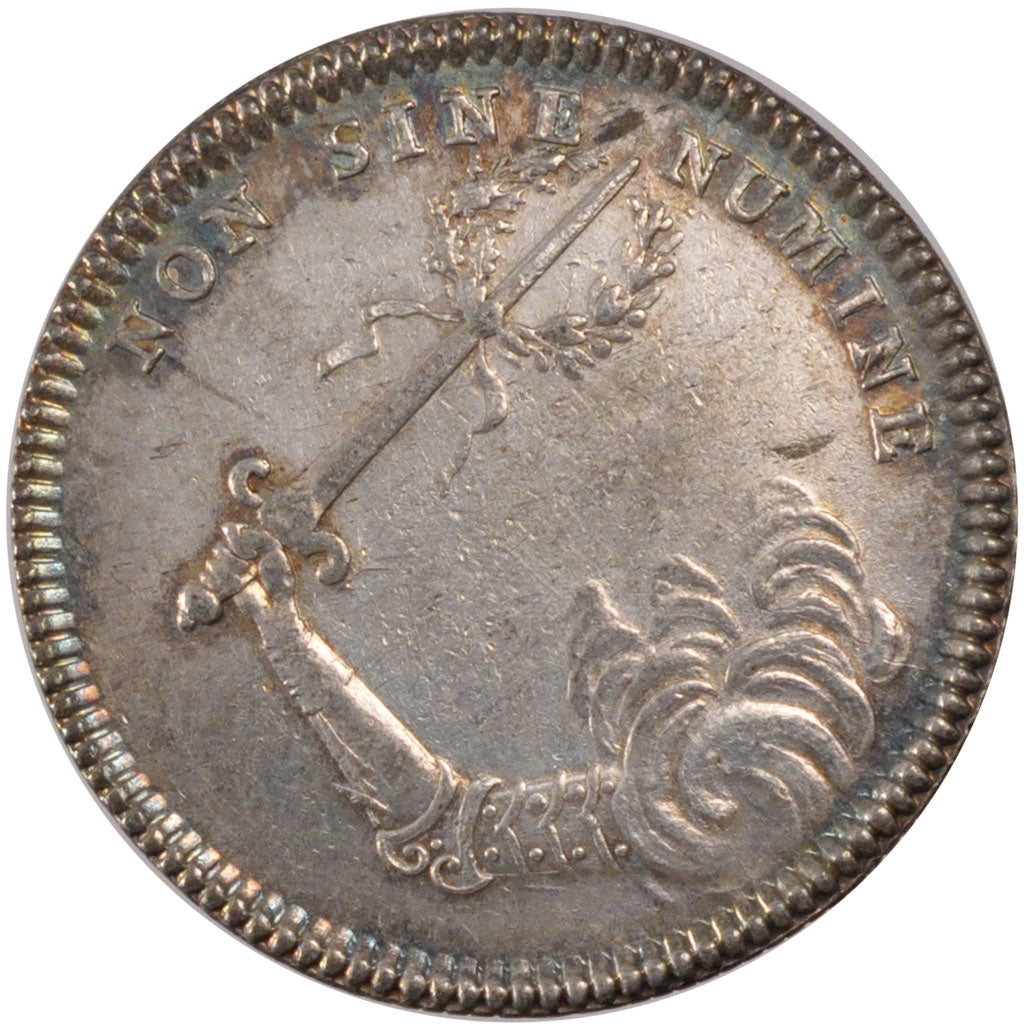 France, Royal, Token, AU(50-53), Silver, Feuardent #1659, 7.72