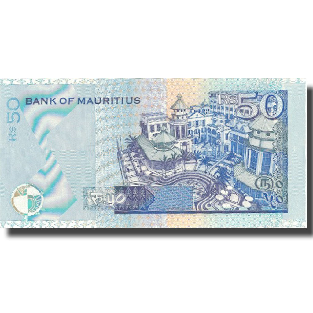 Banknote, Mauritius, 50 Rupees, 1999, 1999, KM:50a, UNC(65-70)