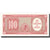 Billet, Chile, 10 Centesimos on 100 Pesos, 1960-61, KM:127a, SPL+