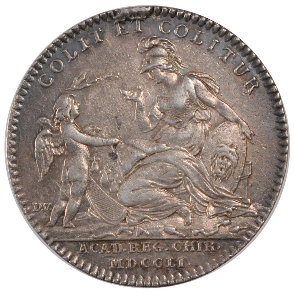 France, Token, Royal, 1751, AU(50-53), Silver, Feuardent:4734
