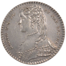 France, Royal, Token, 1741, AU(55-58), Silver, Feuardent #13343, 7.03