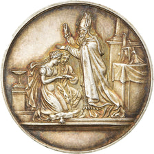 France, Medal, Noces, Mariage, Religion, AU(55-58), Silver
