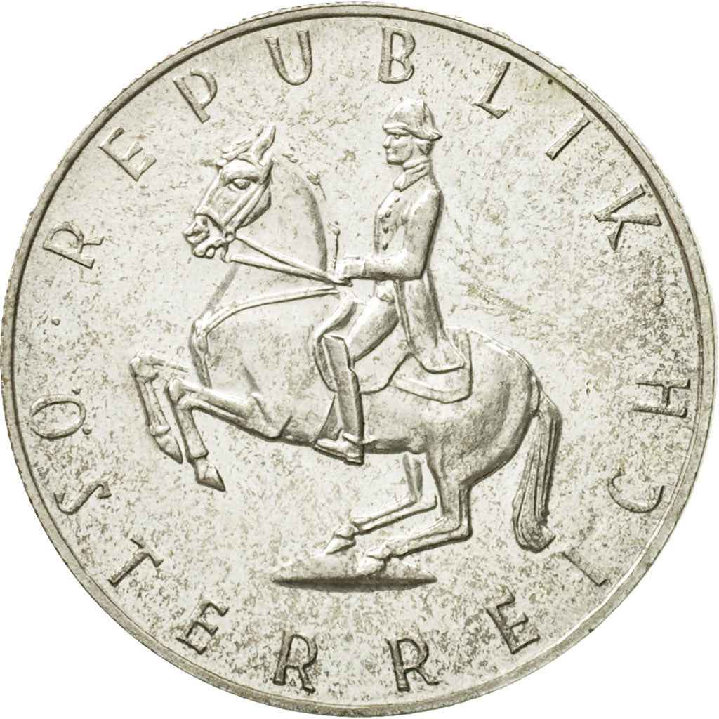 Coin, Austria, 5 Schilling, 1964, MS(63), Silver, KM:2889