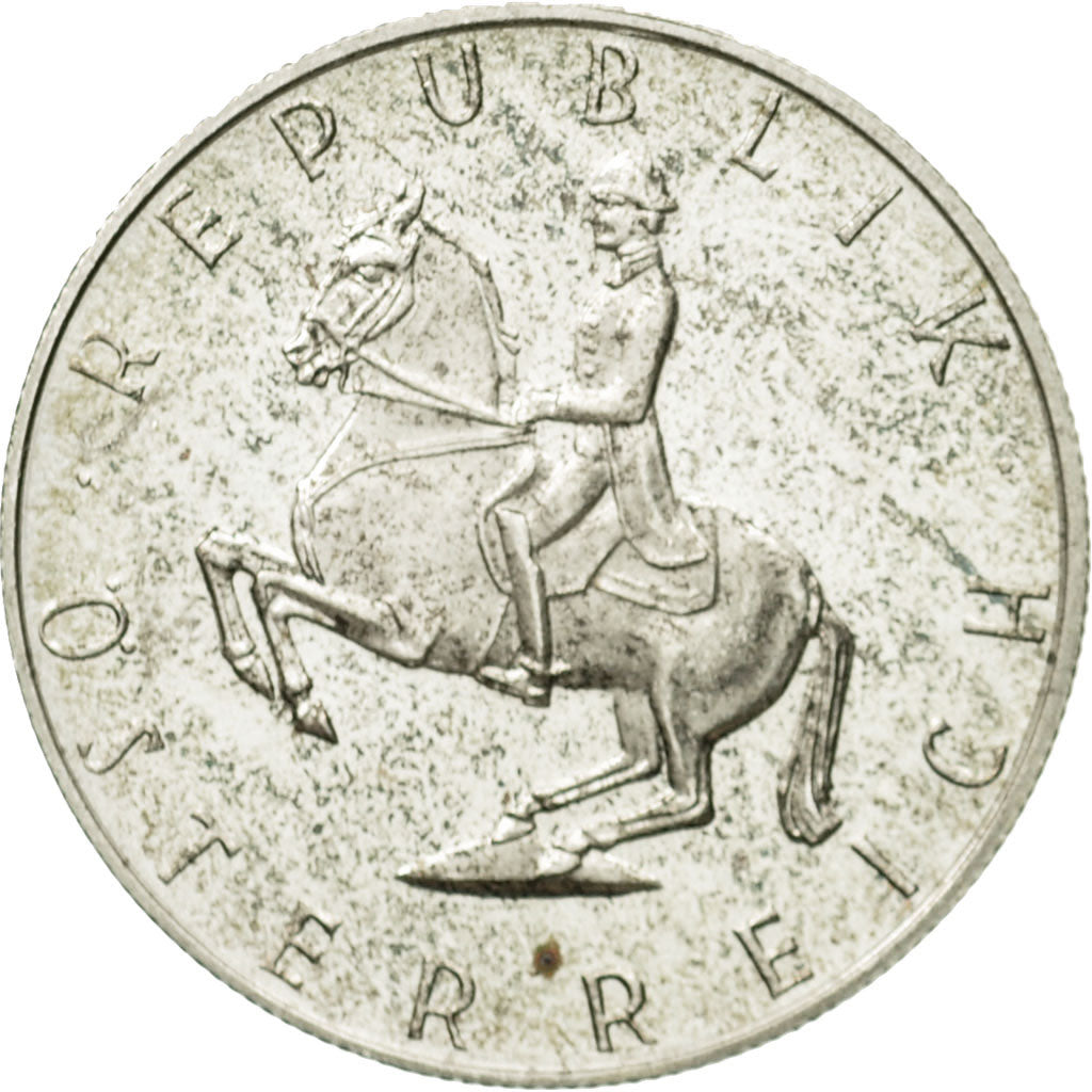 Moneda, Austria, 5 Schilling, 1968, SC, Plata, KM:2889
