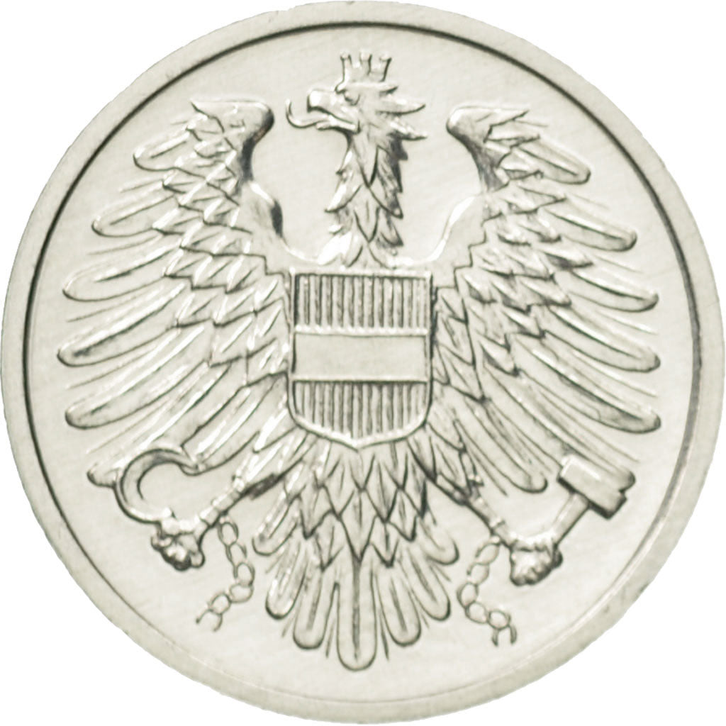 Coin, Austria, 2 Groschen, 1990, MS(63), Aluminum, KM:2876