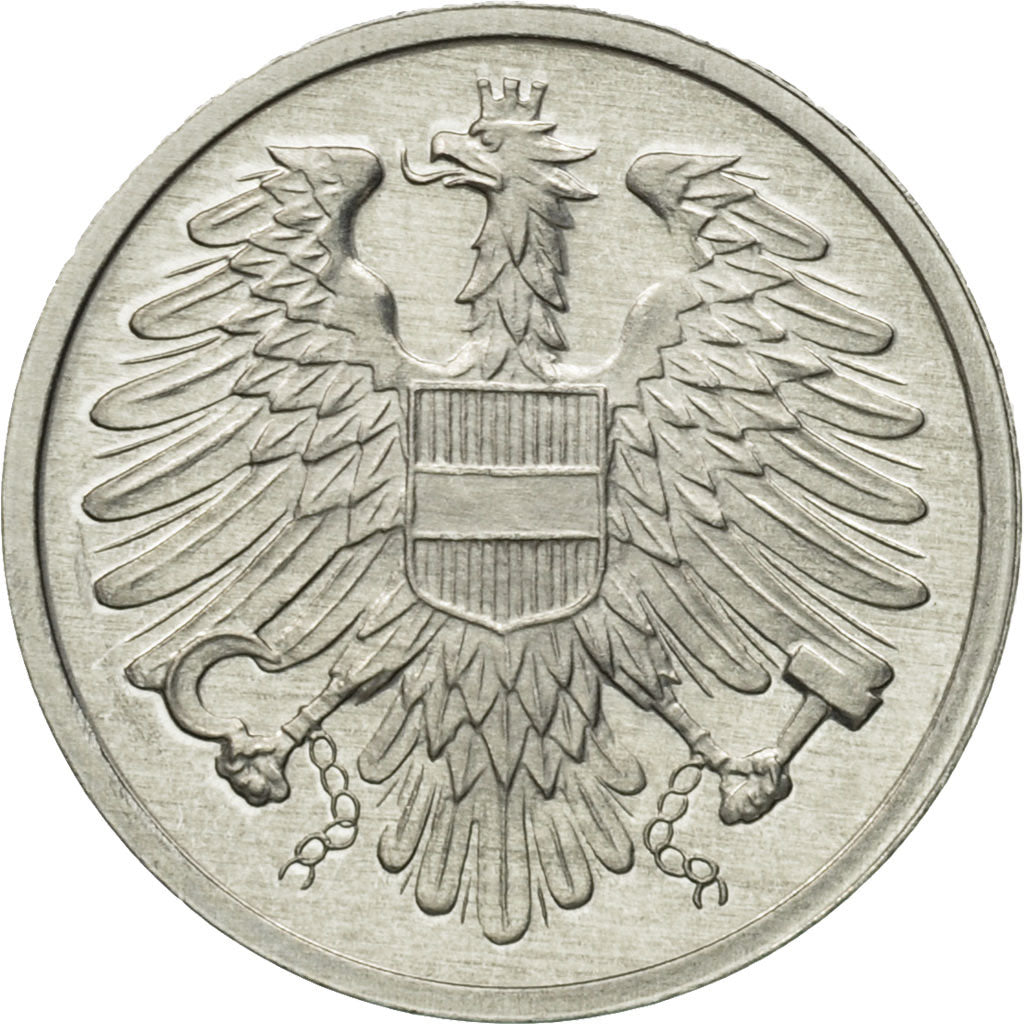 Coin, Austria, 2 Groschen, 1987, MS(63), Aluminum, KM:2876
