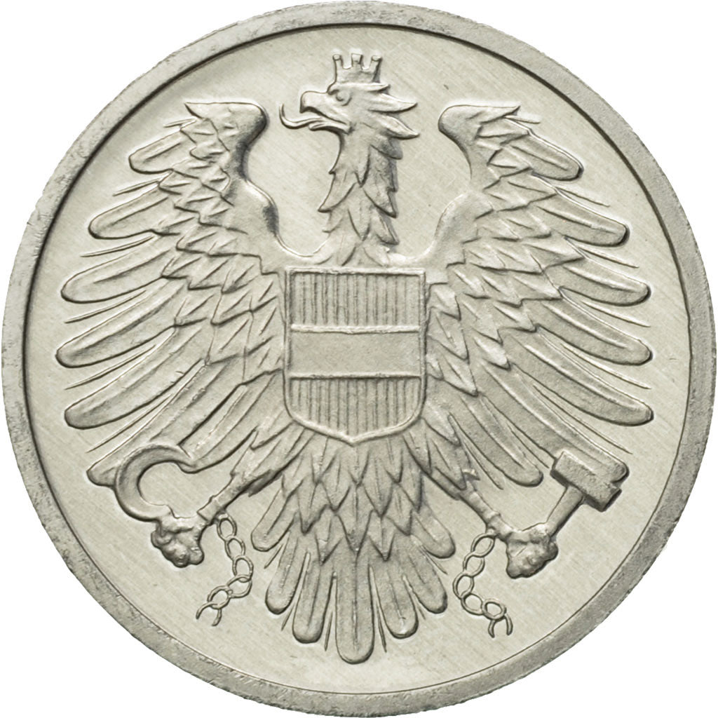 Coin, Austria, 2 Groschen, 1991, MS(63), Aluminum, KM:2876
