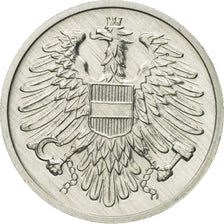 Coin, Austria, 2 Groschen, 1989, MS(63), Aluminum, KM:2876