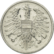Coin, Austria, 2 Groschen, 1975, MS(63), Aluminum, KM:2876