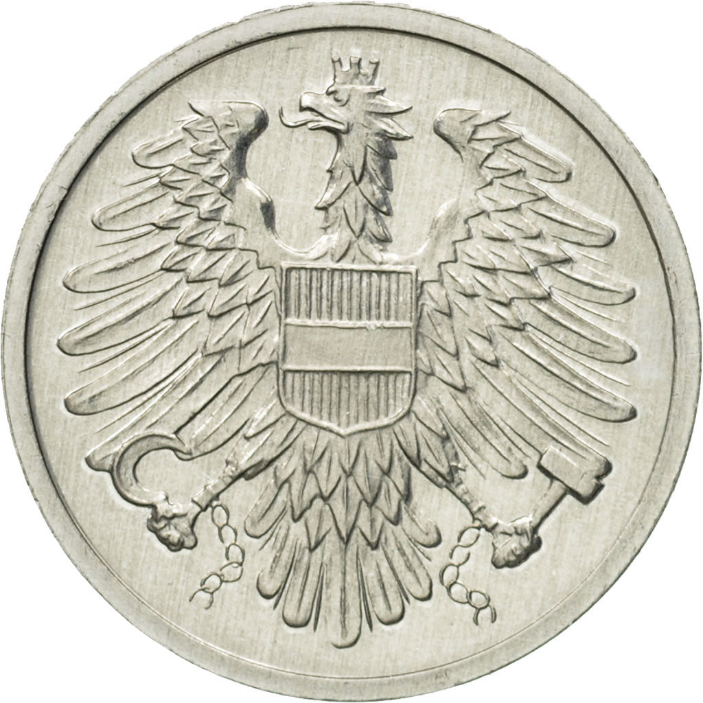 Coin, Austria, 2 Groschen, 1985, MS(63), Aluminum, KM:2876