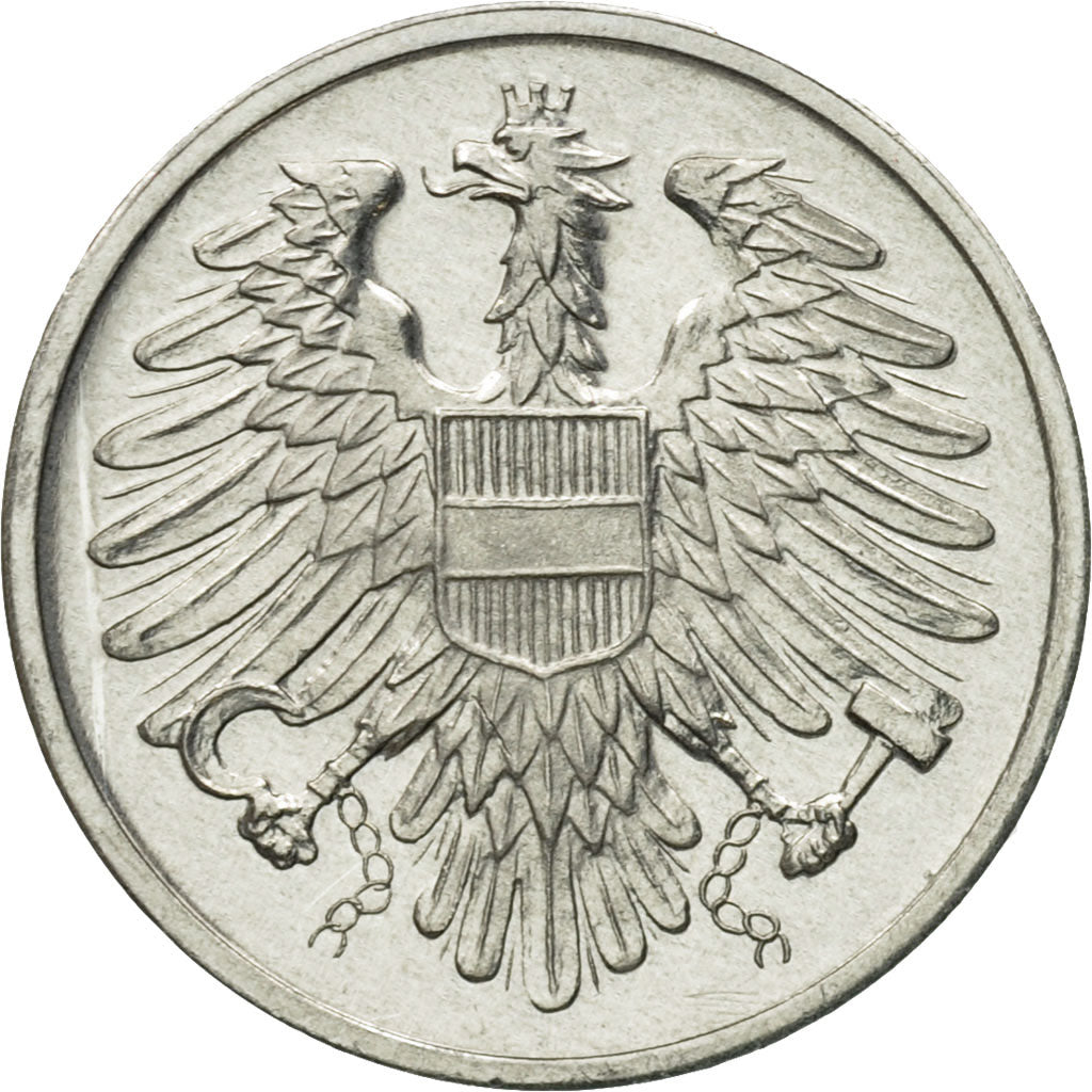 Munten, Oostenrijk, 2 Groschen, 1972, UNC-, Aluminium, KM:2876