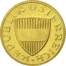 Coin, Austria, 50 Groschen, 1977, MS(63), Aluminum-Bronze, KM:2885