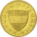 Coin, Austria, 50 Groschen, 1977, MS(63), Aluminum-Bronze, KM:2885