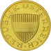 Coin, Austria, 50 Groschen, 1987, MS(63), Aluminum-Bronze, KM:2885