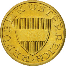 Coin, Austria, 50 Groschen, 1998, MS(63), Aluminum-Bronze, KM:2885