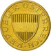 Coin, Austria, 50 Groschen, 1998, MS(63), Aluminum-Bronze, KM:2885