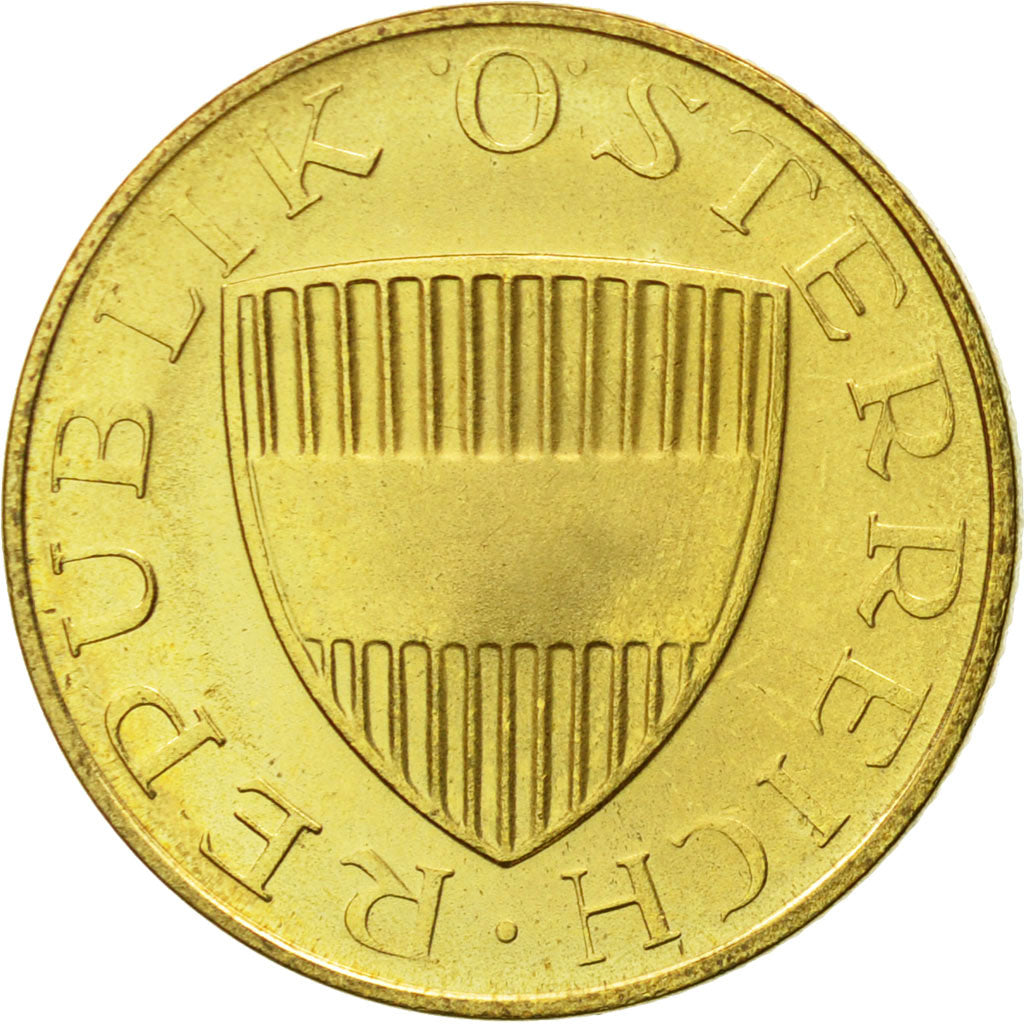 Coin, Austria, 50 Groschen, 1976, MS(63), Aluminum-Bronze, KM:2885