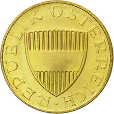 Coin, Austria, 50 Groschen, 1976, MS(63), Aluminum-Bronze, KM:2885