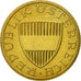 Coin, Austria, 50 Groschen, 1996, MS(63), Aluminum-Bronze, KM:2885