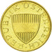 Coin, Austria, 50 Groschen, 1973, MS(63), Aluminum-Bronze, KM:2885