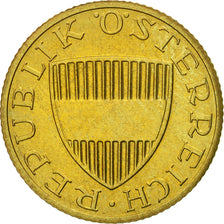 Coin, Austria, 50 Groschen, 1997, MS(63), Aluminum-Bronze, KM:2885