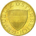Coin, Austria, 50 Groschen, 1970, MS(63), Aluminum-Bronze, KM:2885