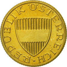 Coin, Austria, 50 Groschen, 2001, MS(63), Aluminum-Bronze, KM:2885