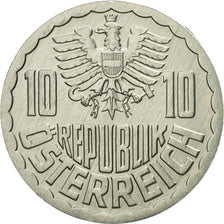 Coin, Austria, 10 Groschen, 1999, Vienna, MS(63), Aluminum, KM:2878