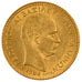 GREECE, 20 Drachmai, 1884, Paris, KM #56, AU(55-58), Gold, 6.45