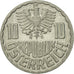 Munten, Oostenrijk, 10 Groschen, 1964, Vienna, UNC-, Aluminium, KM:2878
