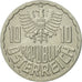 Moneda, Austria, 10 Groschen, 1997, Vienna, SC, Aluminio, KM:2878