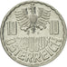 Münze, Österreich, 10 Groschen, 1974, Vienna, UNZ, Aluminium, KM:2878