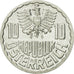 Moneda, Austria, 10 Groschen, 1978, Vienna, SC, Aluminio, KM:2878