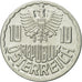 Coin, Austria, 10 Groschen, 1982, Vienna, MS(63), Aluminum, KM:2878