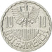 Coin, Austria, 10 Groschen, 1973, Vienna, MS(63), Aluminum, KM:2878
