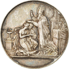 France, Medal, Noces, Mariage, Religion, AU(55-58), Silver