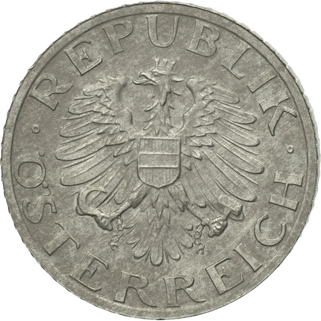 Coin, Austria, 5 Groschen, 1986, MS(63), Zinc, KM:2875