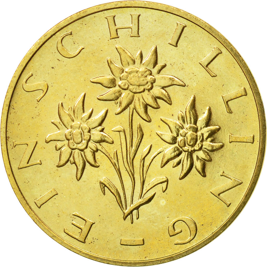 Coin, Austria, Schilling, 1984, MS(63), Aluminum-Bronze, KM:2886