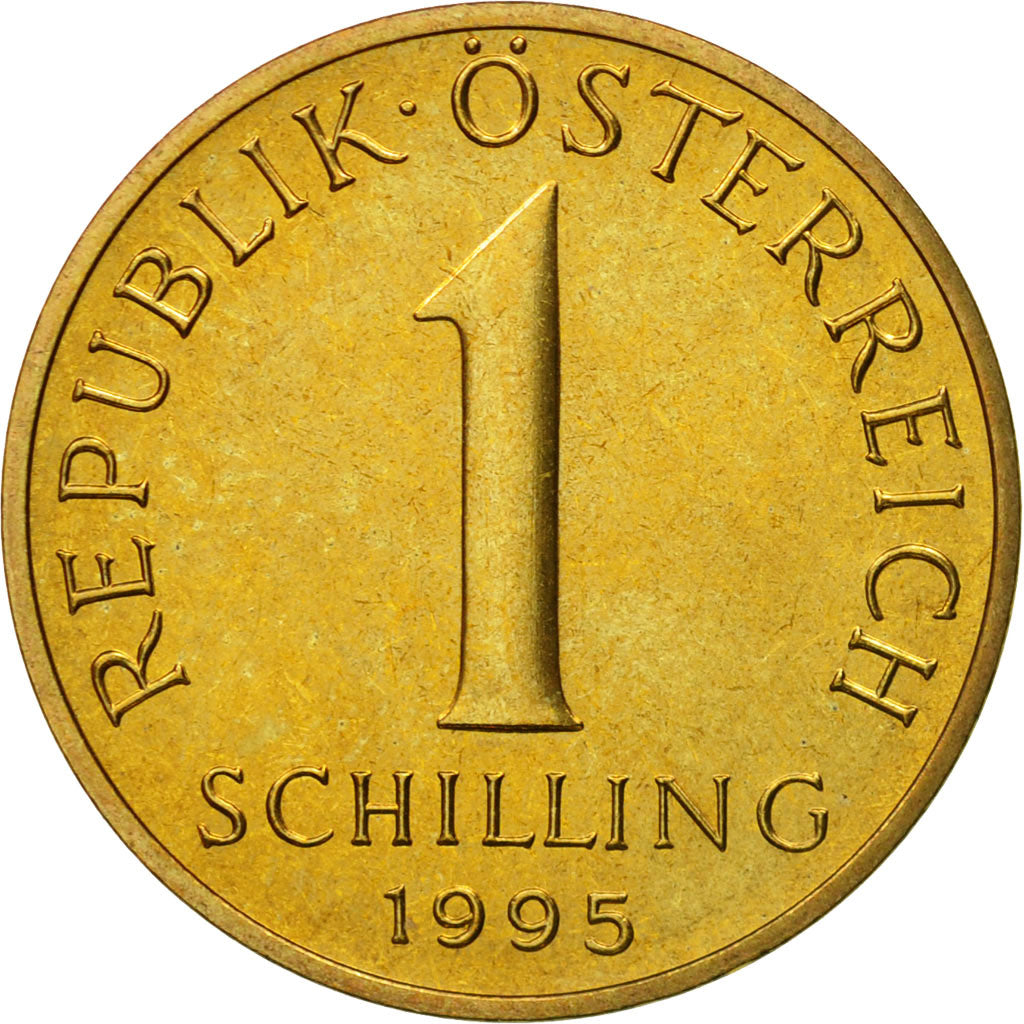 Coin, Austria, Schilling, 1995, MS(63), Aluminum-Bronze, KM:2886