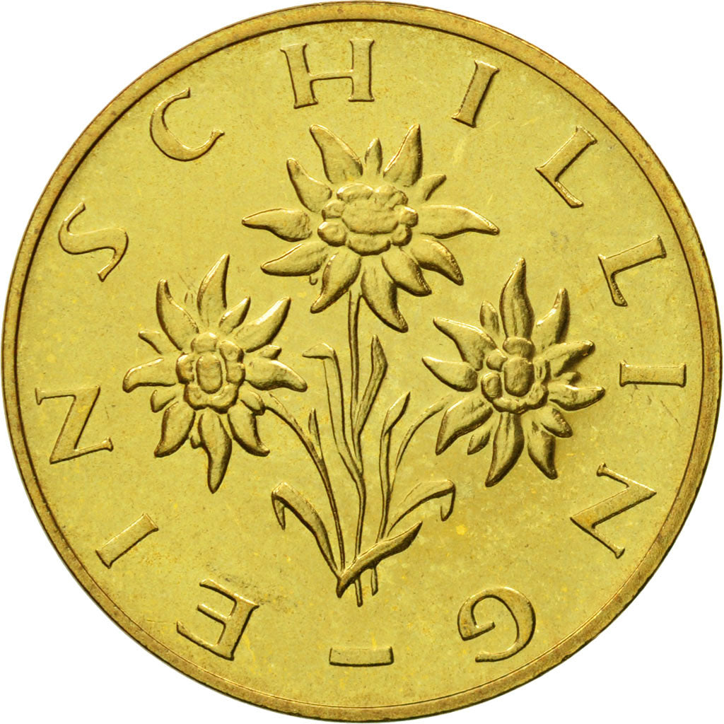 Moneda, Austria, Schilling, 1987, SC, Aluminio - bronce, KM:2886
