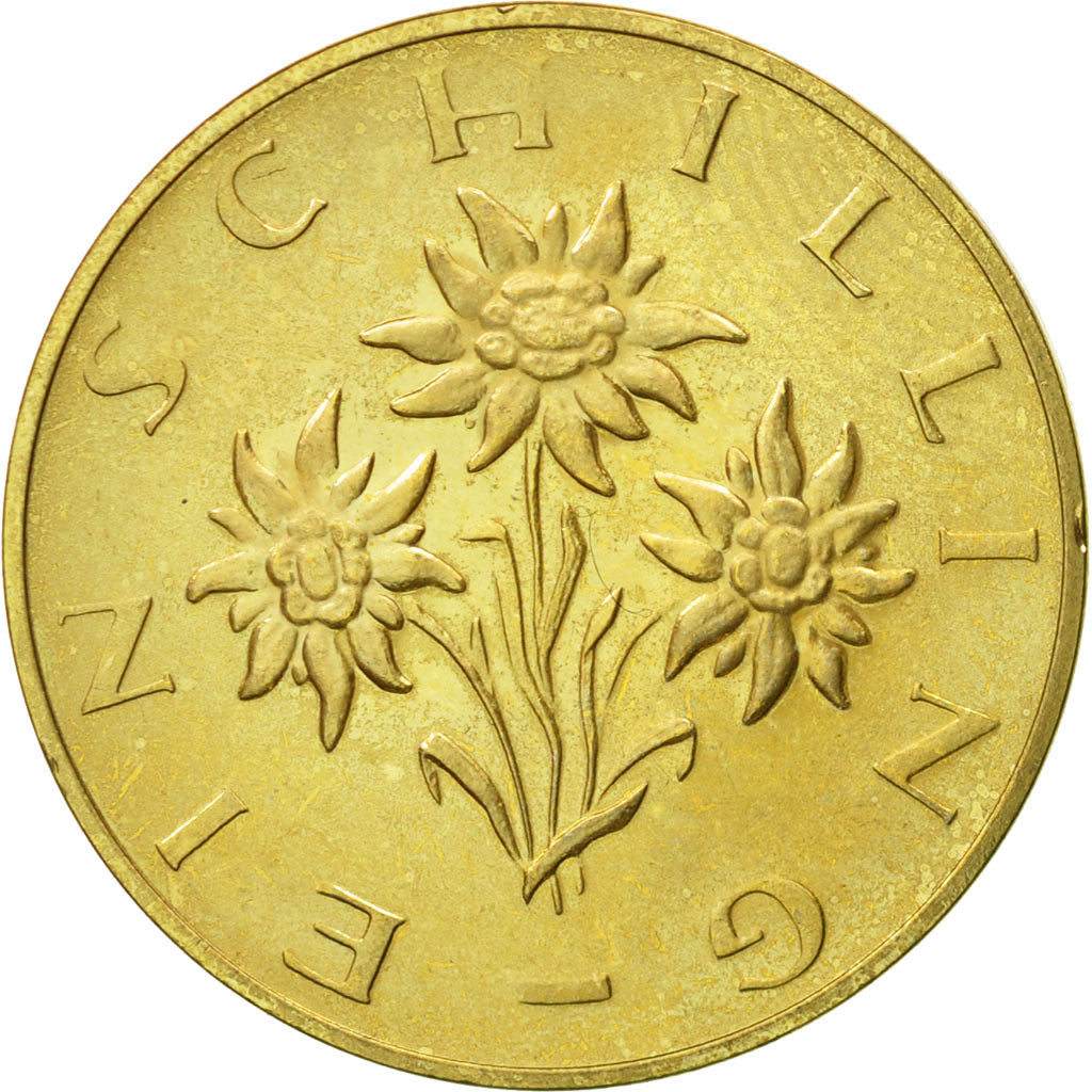 Coin, Austria, Schilling, 1980, MS(63), Aluminum-Bronze, KM:2886