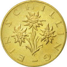 Coin, Austria, Schilling, 1980, MS(63), Aluminum-Bronze, KM:2886