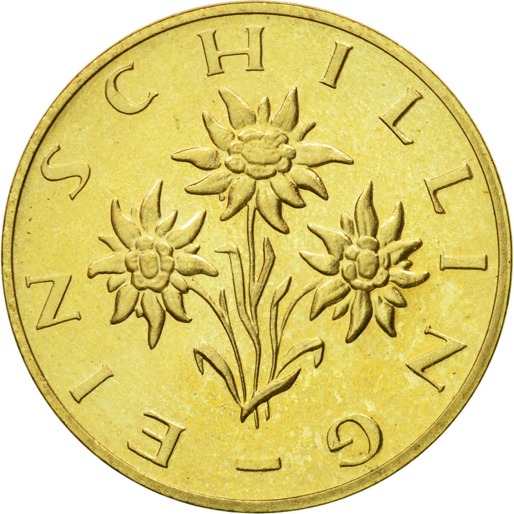 Coin, Austria, Schilling, 1985, MS(63), Aluminum-Bronze, KM:2886