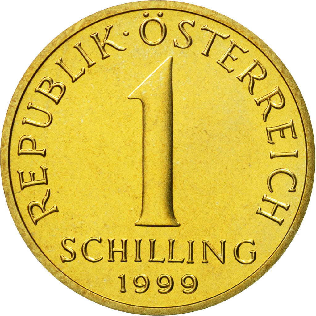 Coin, Austria, Schilling, 1999, MS(63), Aluminum-Bronze, KM:2886