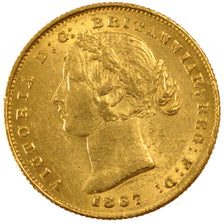 Australia, Victoria, Sovereign, 1867, Sydney, BB+, Oro, KM:4
